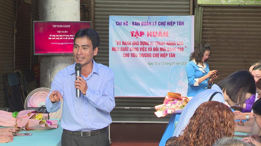 Chợ truyền thống bắt nhịp chuyển đổi số - Ảnh 3.