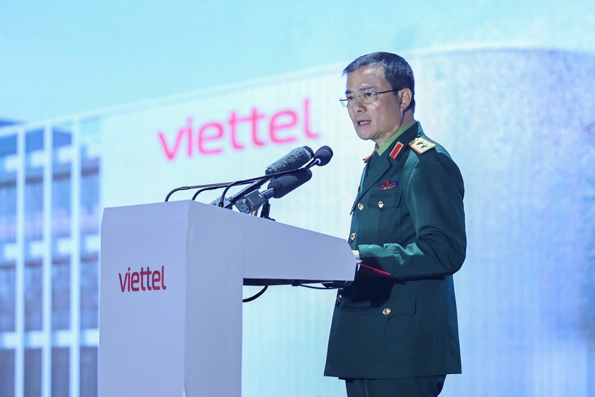 Tổng Bí thư Tô Lâm dự lễ khởi công nhà máy chế tạo chip bán dẫn tại Viettel - Ảnh 6.