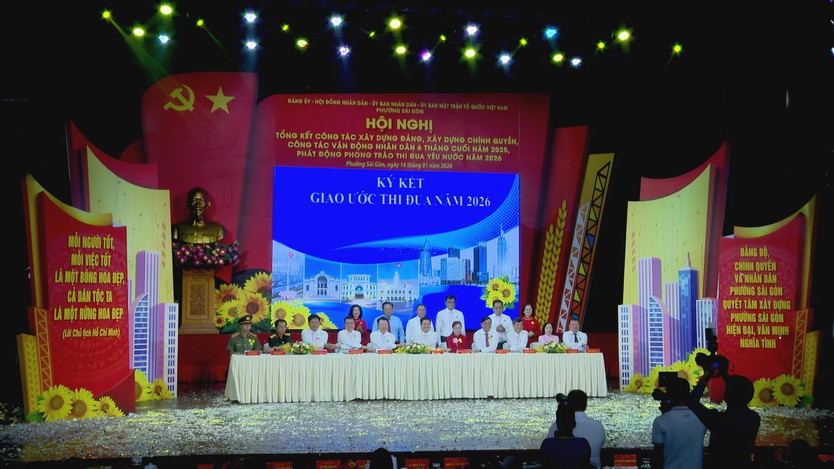 Phường Sài Gòn, TP. Hồ Chí Minh phát động phong trào thi đua yêu nước năm 2026 - Ảnh 1.