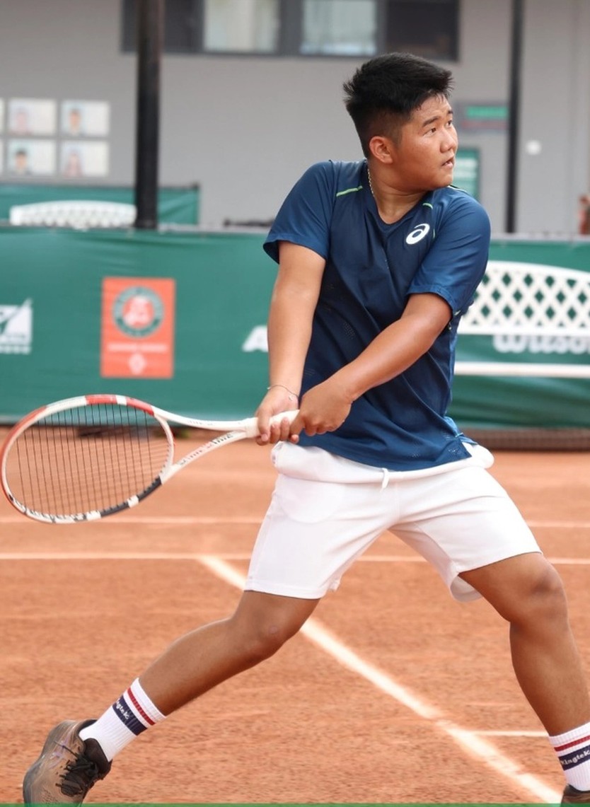 Lê Tiến Anh trước giờ lên đường dự Giải quần vợt U14 Úc mở rộng - Ảnh 1.