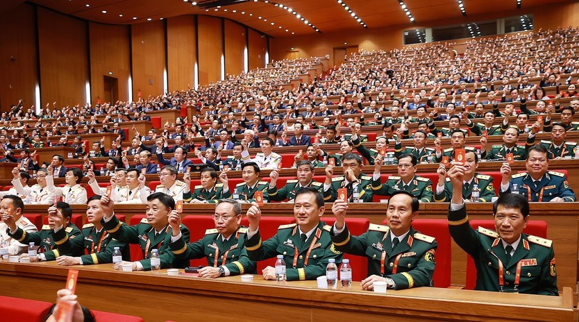 Hình ảnh đại biểu bỏ phiếu bầu Ban chấp hành Trung ương khóa XIV- Ảnh 21.