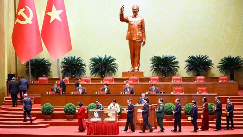 Đồng chí Tô Lâm được bầu giữ chức Tổng Bí thư Ban Chấp hành Trung ương Đảng khoá XIV - Ảnh 1.