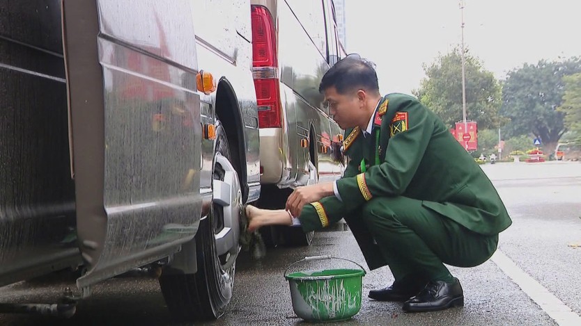Lực lượng vận tải hoàn thành nhiệm vụ đặc biệt tại Đại hội XIV - Ảnh 7.