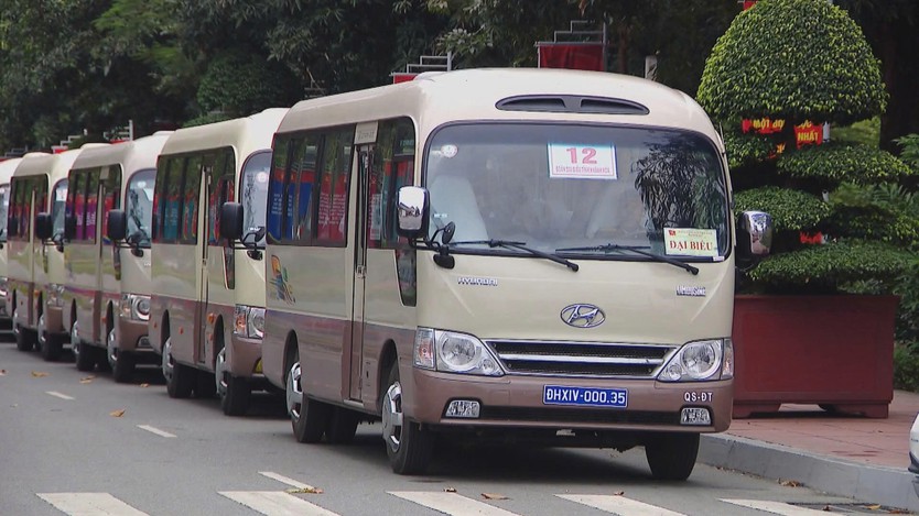 Lực lượng vận tải hoàn thành nhiệm vụ đặc biệt tại Đại hội XIV - Ảnh 1.