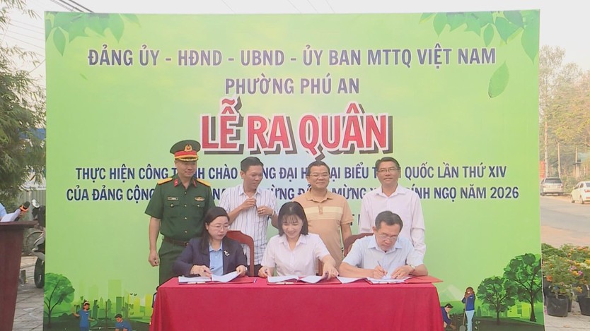 Phường Phú An triển khai công trình dân vận mừng Đảng - mừng Xuân 2026- Ảnh 4.