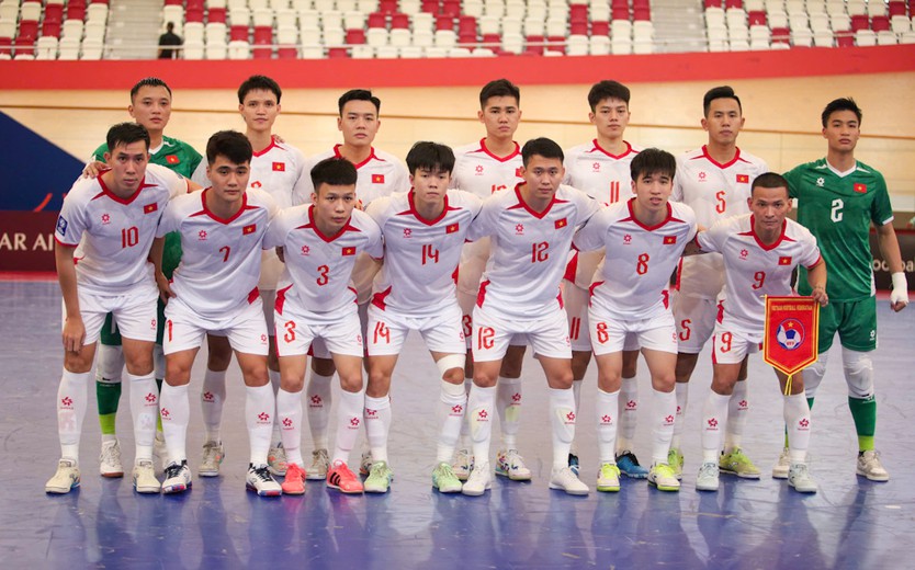 Tuyển Futsal Việt Nam chiến thắng lượt trận thứ 2 tại VCK Futsal Châu Á - Ảnh 1.