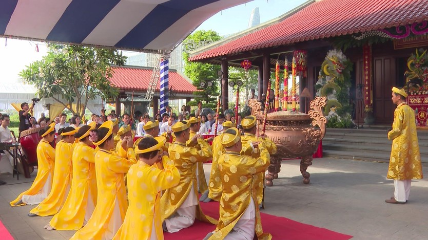 Đại lễ Kỳ yên Đình thần An Khánh lớn nhất Thủ Thiêm - Ảnh 2.