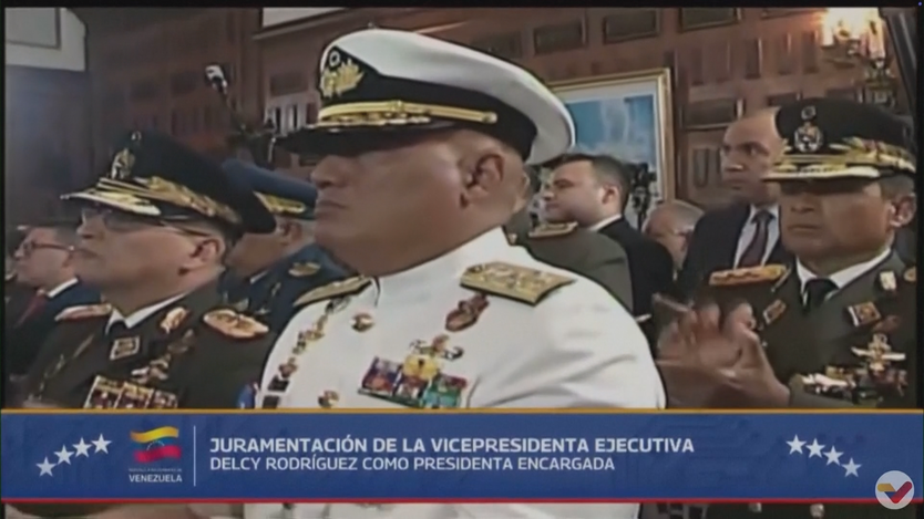 Phó Tổng thống Venezuela Delcy Rodríguez tuyên thệ nhậm chức Tổng thống lâm thời- Ảnh 4.