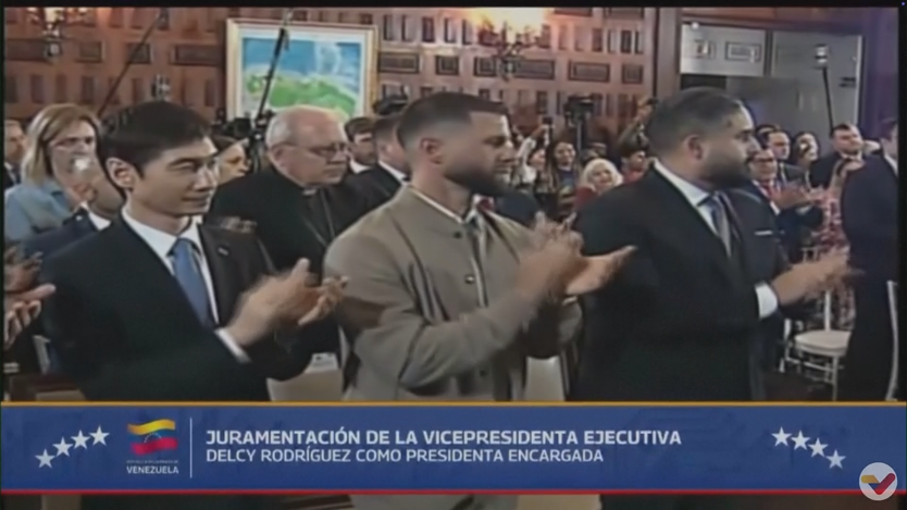 Phó Tổng thống Venezuela Delcy Rodríguez tuyên thệ nhậm chức Tổng thống lâm thời- Ảnh 5.