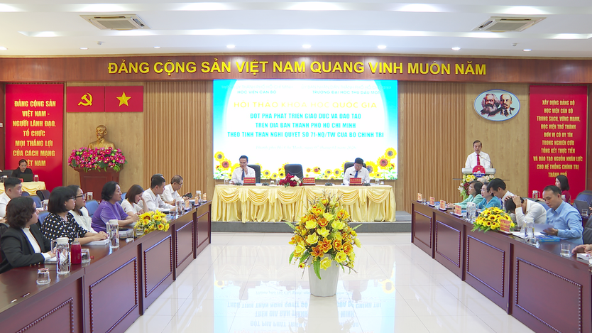 Giải pháp đột phá phát triển giáo dục và đào tạo trên địa bàn TP. Hồ Chí Minh - Ảnh 1.