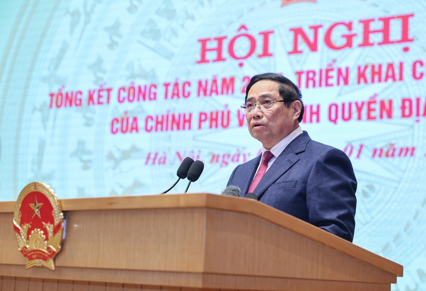 Tổng Bí thư Tô Lâm và các đồng chí lãnh đạo chủ chốt dự Hội nghị toàn quốc Chính phủ và chính quyền địa phương- Ảnh 3.