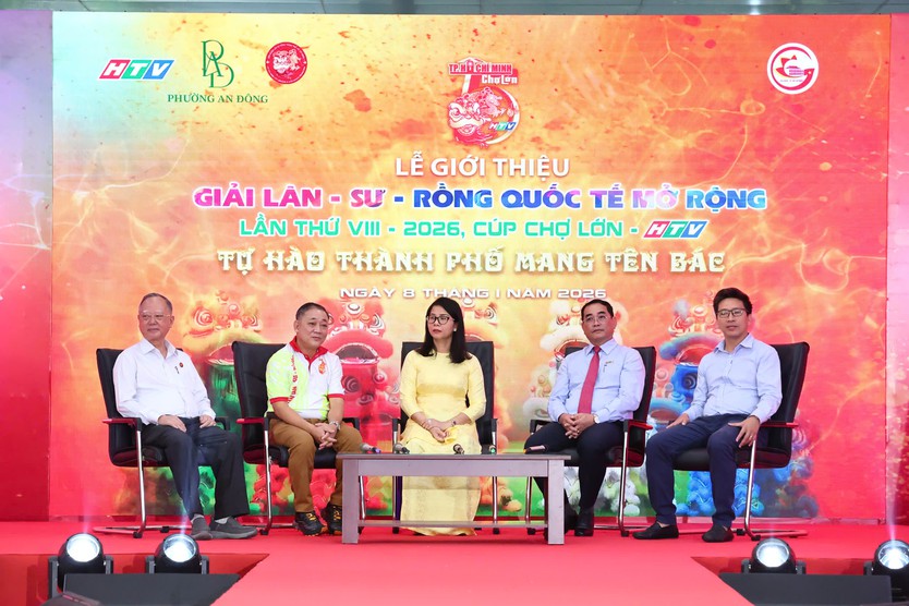 Giải Lân Sư Rồng Quốc tế Cúp Chợ Lớn - HTV 2026: Quy tụ anh tài, tự hào Thành phố mang tên Bác- Ảnh 1.
