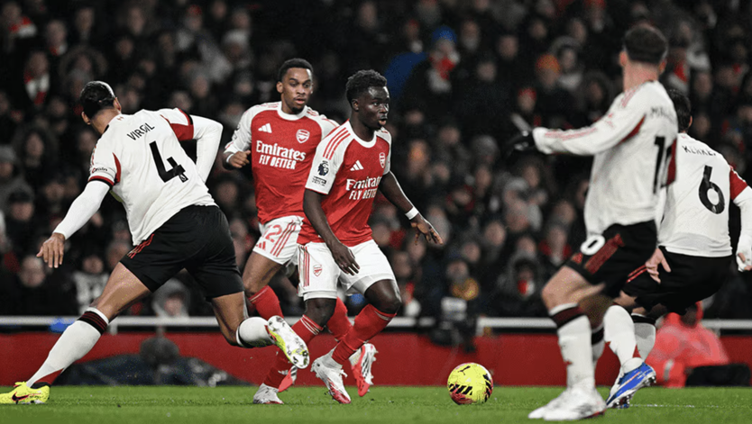 Arsenal bị Liverpool cầm chân, cuộc đua Ngoại hạng thêm nóng- Ảnh 1.