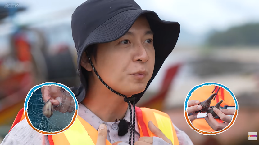 Ngô Kiến Huy và trải nghiệm “dở khóc dở cười” khi đi đánh bắt cá sáng sớm - Ảnh 4.