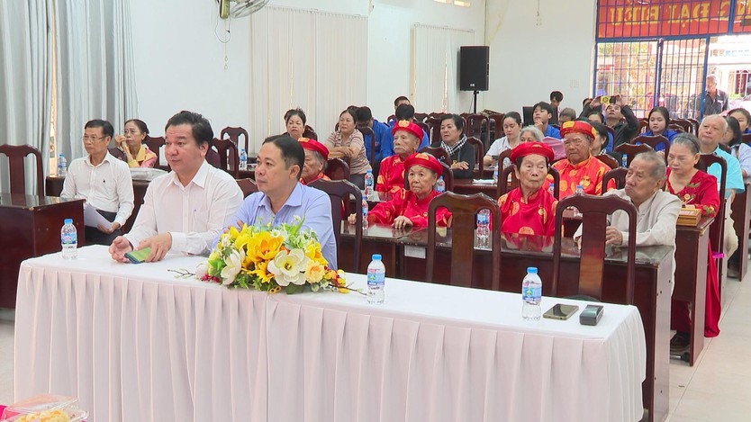 Lễ mừng thọ ấm áp dành cho các cựu chiến sĩ cách mạng bị địch bắt tù đày - Ảnh 5.
