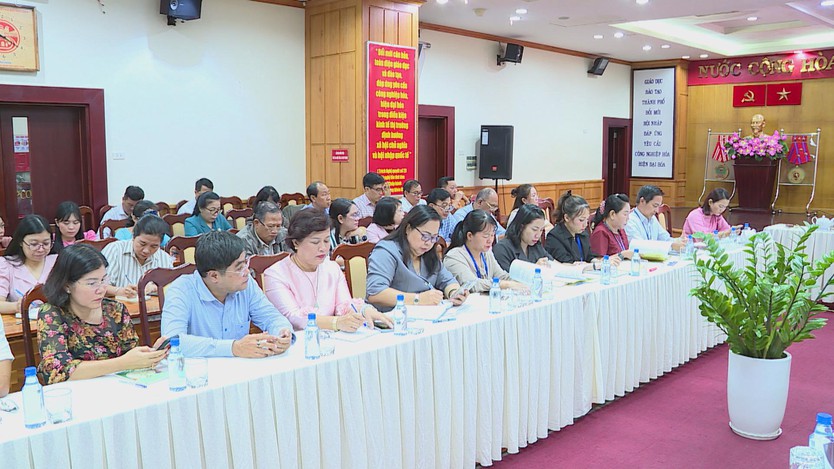 TP. Hồ Chí Minh: Dự kiện tinh gọn 50% bộ tiêu chí “Trường học hạnh phúc” - Ảnh 2.