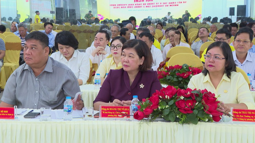 Đảng bộ phường Bến Thành sơ kết 9 tháng, triển khai nhiệm vụ cuối năm  - Ảnh 2.