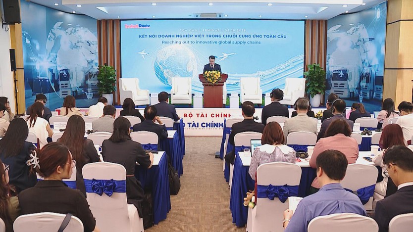 Tọa đàm Kết nối doanh nghiệp Việt trong chuỗi cung ứng toàn cầu tại Hà Nội - Ảnh 1.