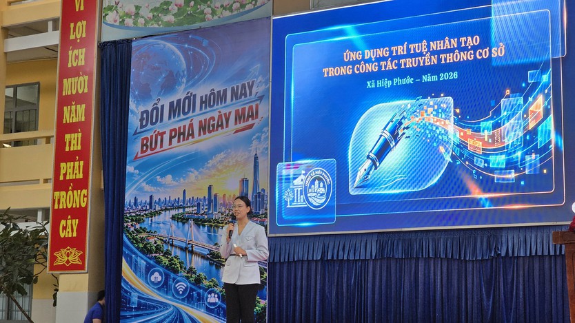 Xã Hiệp Phước tập huấn ứng dụng A.I., nâng cao hiệu quả truyền thông số tại cơ sở - Ảnh 2.