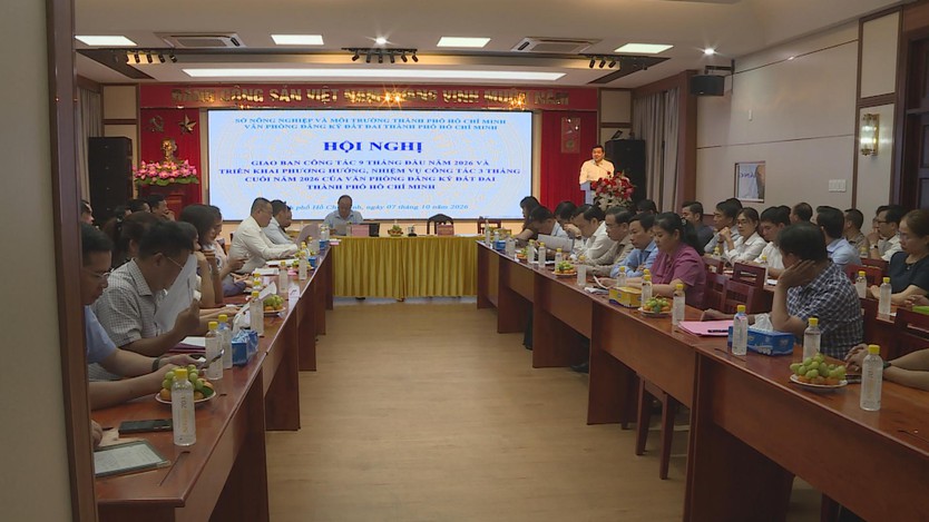 Ngành đất đai TP. Hồ Chí Minh quyết tâm vượt chỉ tiêu hồ sơ trực tuyến những tháng cuối năm - Ảnh 1.