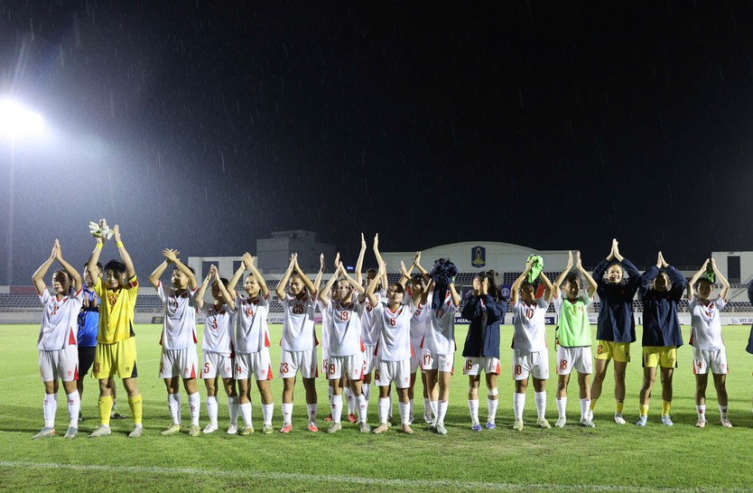 U17 nữ Việt Nam thắng 20-0, hoàn thành mục tiêu của HLV Okiyama- Ảnh 2.