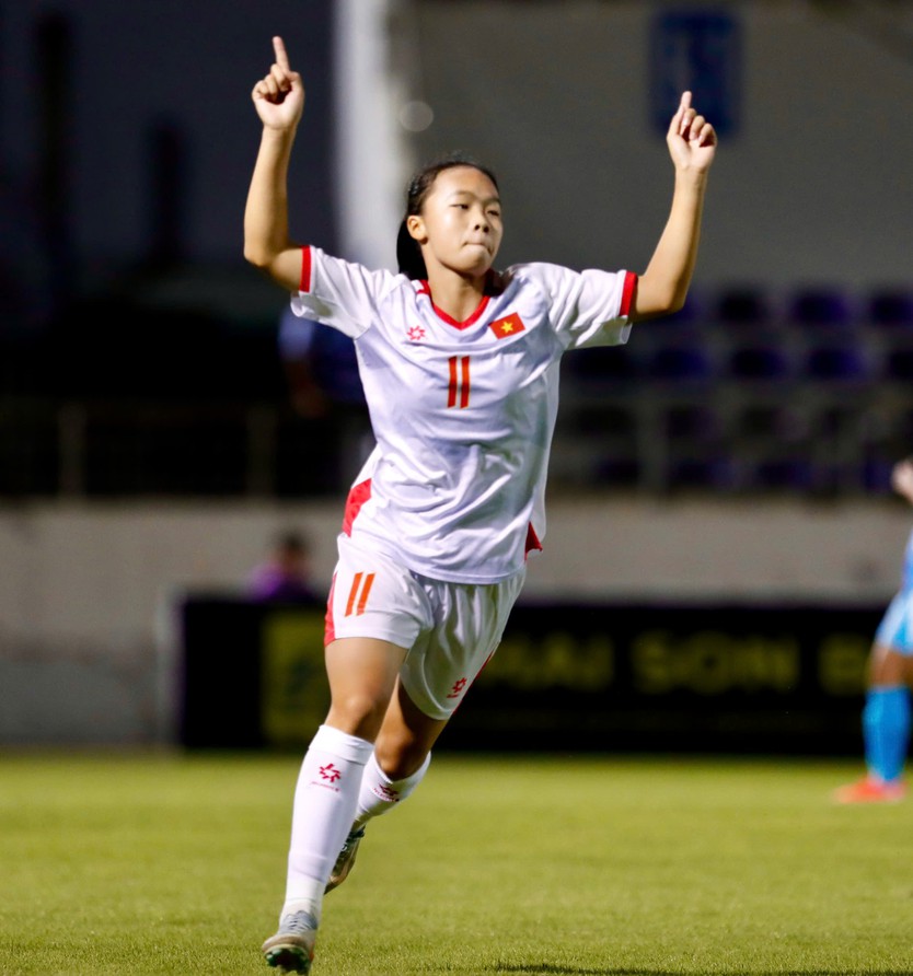 U17 nữ Việt Nam thắng 20-0, hoàn thành mục tiêu của HLV Okiyama- Ảnh 3.