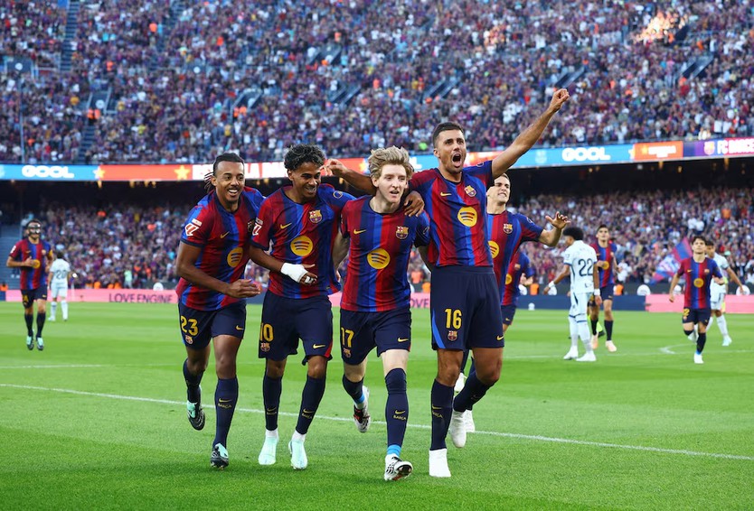 Barcelona thắng trận thứ 8 liên tiếp, giữ vững ngôi đầu La Liga - Ảnh 3.
