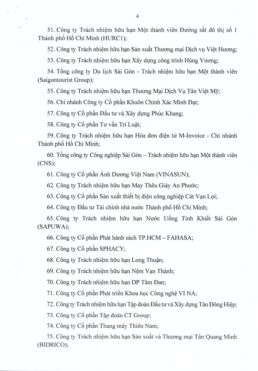 TP. Hồ Chí Minh công nhận và vinh danh 100 doanh nghiệp và 96 doanh nhân tiêu biểu năm 2026 - Ảnh 4.