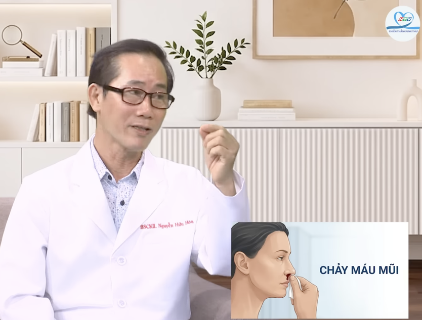 Nhận biết sớm dấu hiệu ung thư vòm họng | HTV Chiến thắng ung thư - Ảnh 3.