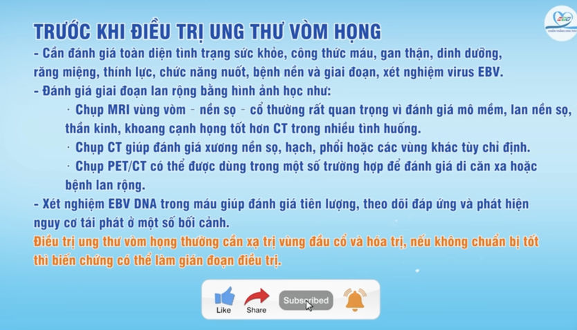 Nhận biết sớm dấu hiệu ung thư vòm họng | HTV Chiến thắng ung thư - Ảnh 7.