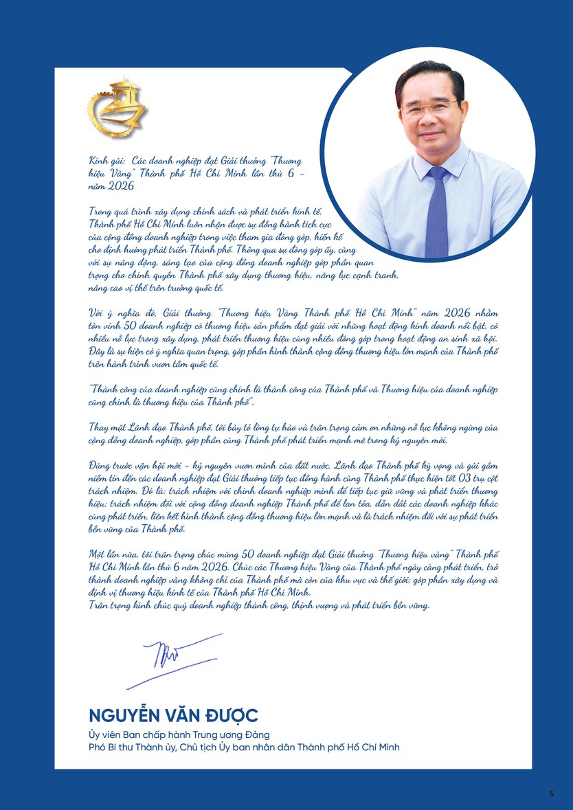 Chủ tịch UBND TP. Hồ Chí Minh Nguyễn Văn Được: Thành công của doanh nghiệp cũng là thành công của Thành phố- Ảnh 1.