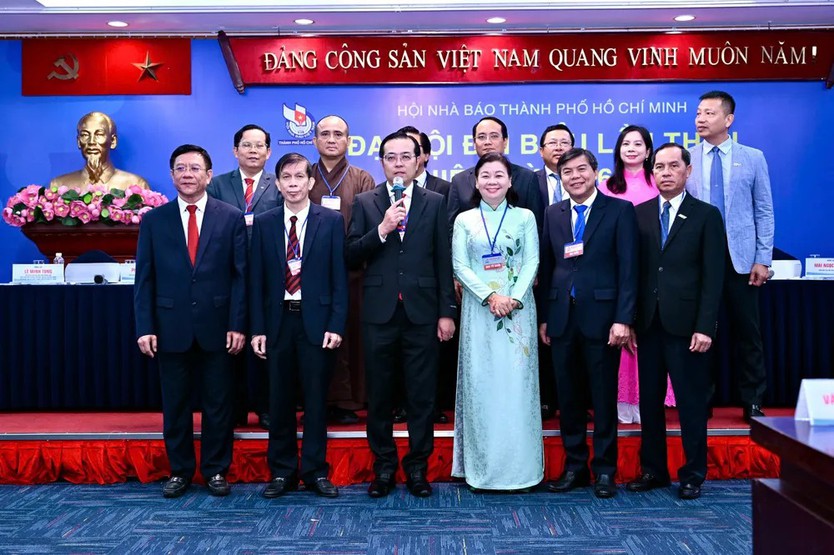 Đại hội đại biểu Hội Nhà báo TP. Hồ Chí Minh lần thứ I: Dấu mốc sau hợp nhất - Ảnh 3.