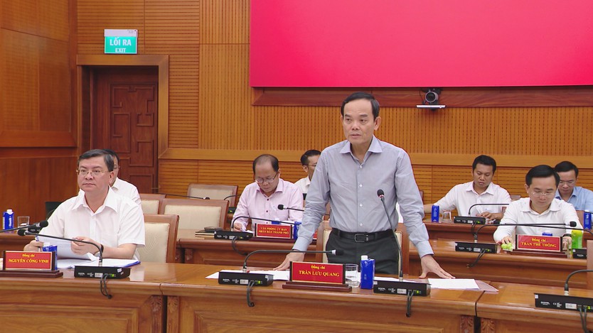 Bí thư Thành ủy TP. Hồ Chí Minh Trần Lưu Quang làm việc với tập đoàn Becamex - Ảnh 3.