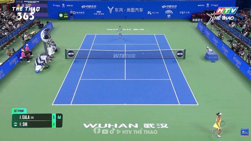 Tay vợt chủ nhà Han Shi gây bất ngờ tại WTA 1000 Vũ Hán - Ảnh 2.
