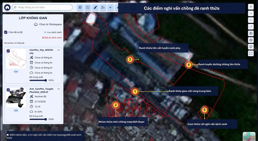 Ứng dụng công nghệ viễn thám và GeoAI: Đột phá làm sạch cơ sở dữ liệu đất đai - Ảnh 1.