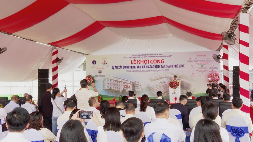 Khởi công xây dựng Trung tâm Kiểm soát bệnh tật TP. Hồ Chí Minh | Thời sự trưa HTV ngày 15/10/2026 - Ảnh 1.