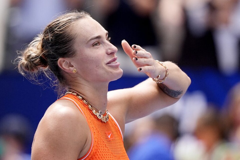 Tay vợt Aryna Sabalenka dừng chân sớm ở vòng 32 tại Wuhan Open - Ảnh 3.