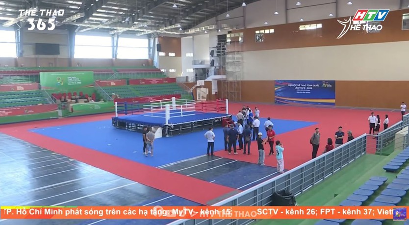 Nhà thi đấu Đông Hòa sẵn sàng tổ chức môn Muay tại Đại hội Thể thao toàn quốc 2026 - Ảnh 2.