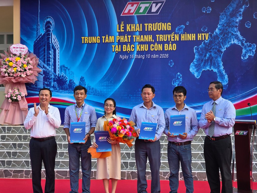 HTV khai trương Trung tâm tại Côn Đảo, tăng cường thông tin tuyên truyền từ cơ sở - Ảnh 2.