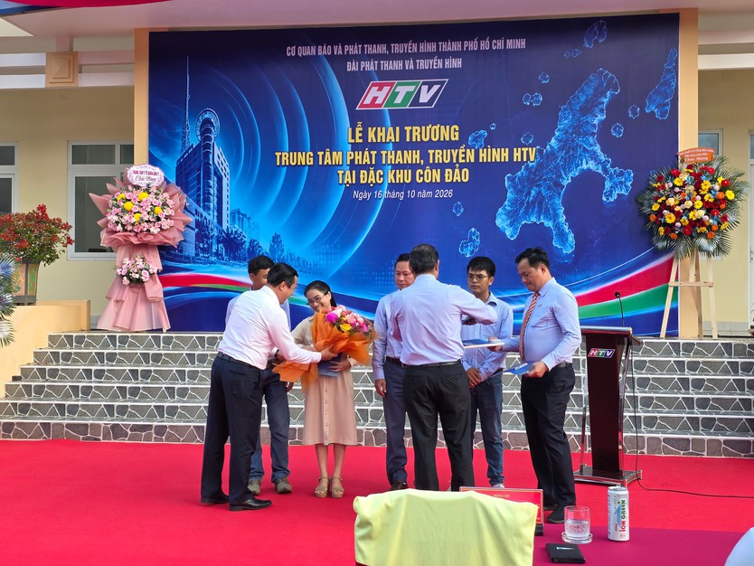 HTV khai trương Trung tâm tại Côn Đảo, tăng cường thông tin tuyên truyền từ cơ sở - Ảnh 3.