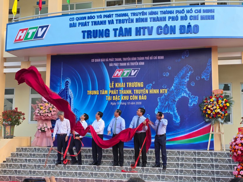 Trụ sở Trung tâm HTV tại Côn Đảo phục vụ hoạt động tác nghiệp và sản xuất thông tin báo chí tại địa bàn - Ảnh 4.