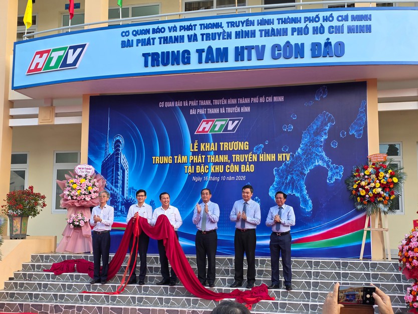 Đài Phát thanh và Truyền hình TP. Hồ Chí Minh tổ chức Lễ khai trương Trung tâm HTV tại Côn Đảo - Ảnh 1.