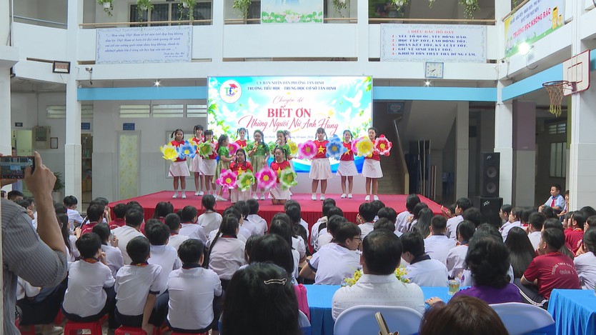 Học sinh tìm hiểu lịch sử qua câu chuyện những nữ anh hùng- Ảnh 2.