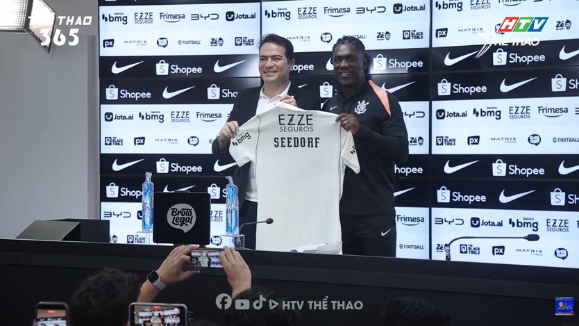 Clarence Seedorf trở lại ghế huấn luyện, nhận thử thách tại Corinthians- Ảnh 2.