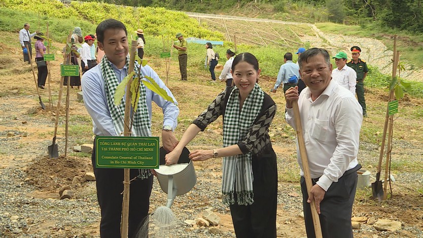 Đại biểu trồng cây lưu niệm tại Côn Đảo - Ảnh 3.