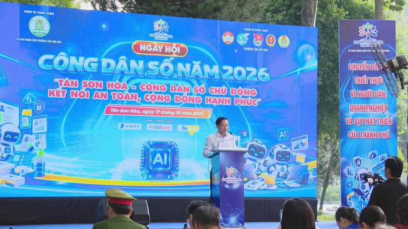 Phường Tân Sơn Hòa ra mắt 21 Tổ Công nghệ số cộng đồng, hỗ trợ người dân chuyển đổi số - Ảnh 1.