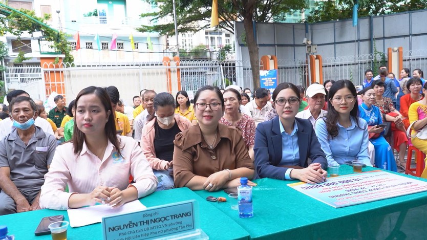 Phường Tân Phú triển khai 46 công trình chăm lo cộng đồng- Ảnh 2.
