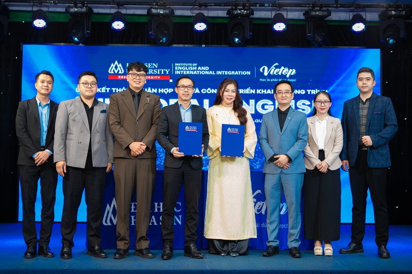 Viện Anh ngữ và Hội nhập Quốc tế (Đại học Hoa Sen) hợp tác cùng Vietop English: Đổi mới đào tạo tiếng Anh với phương pháp E.M.P.O.W.E.R - Ảnh 1.