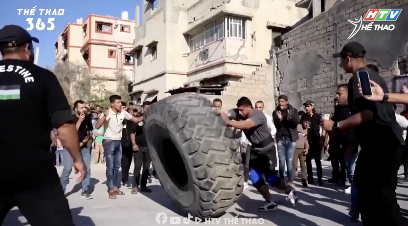 Giải đấu sức mạnh thắp lên hy vọng tại Gaza - Ảnh 4.