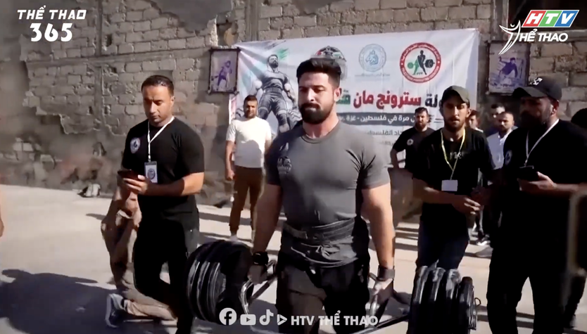 Giải đấu sức mạnh thắp lên hy vọng tại Gaza - Ảnh 2.